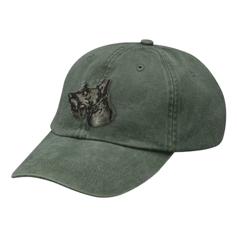 Scottish Terrier Embroidered Baseball Cap