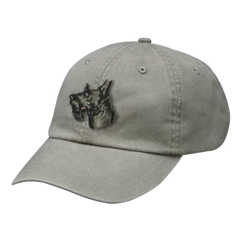 Scottish Terrier Embroidered Baseball Cap