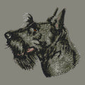 Scottish Terrier Embroidered Baseball Cap