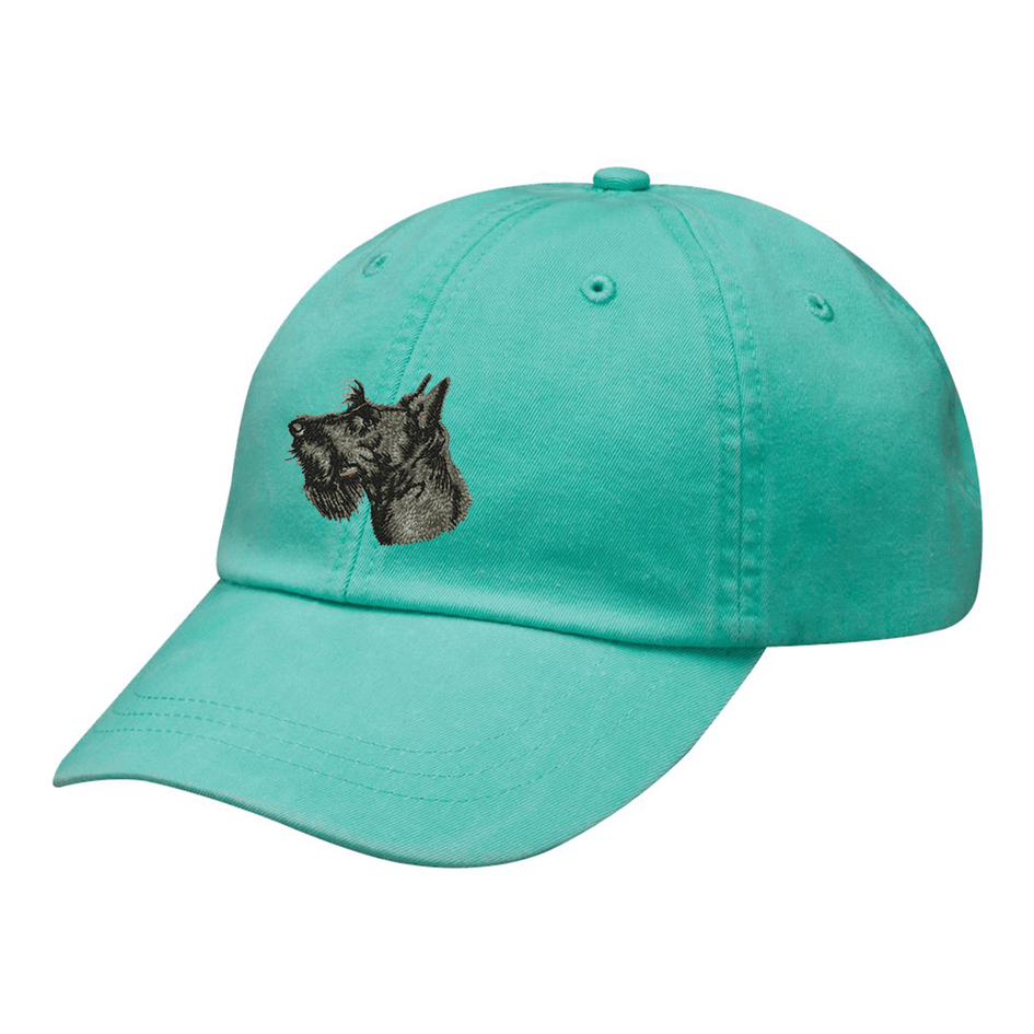 Scottish Terrier Embroidered Baseball Cap