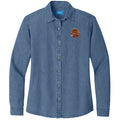 Newfoundland Embroidered Women's Denim Shirt