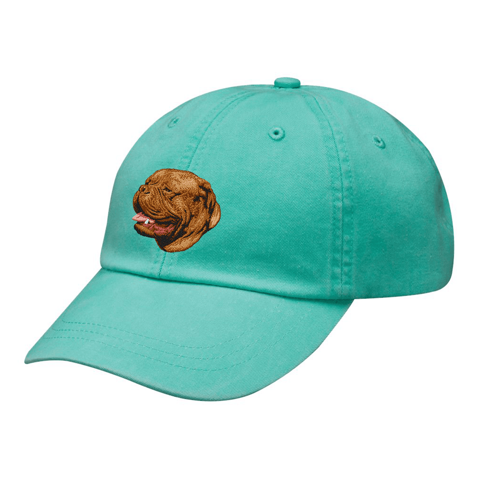 Dogue de Bordeaux Embroidered Baseball Cap