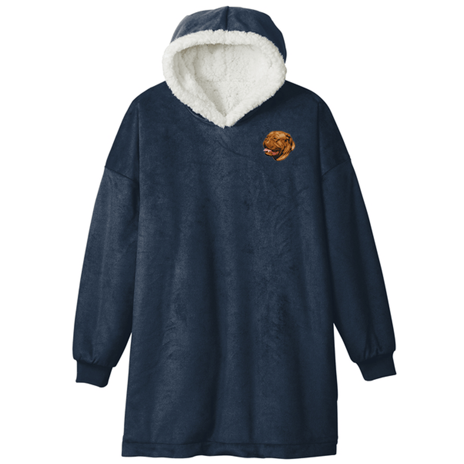 Dogue de Bordeaux Embroidered Wearable Blanket