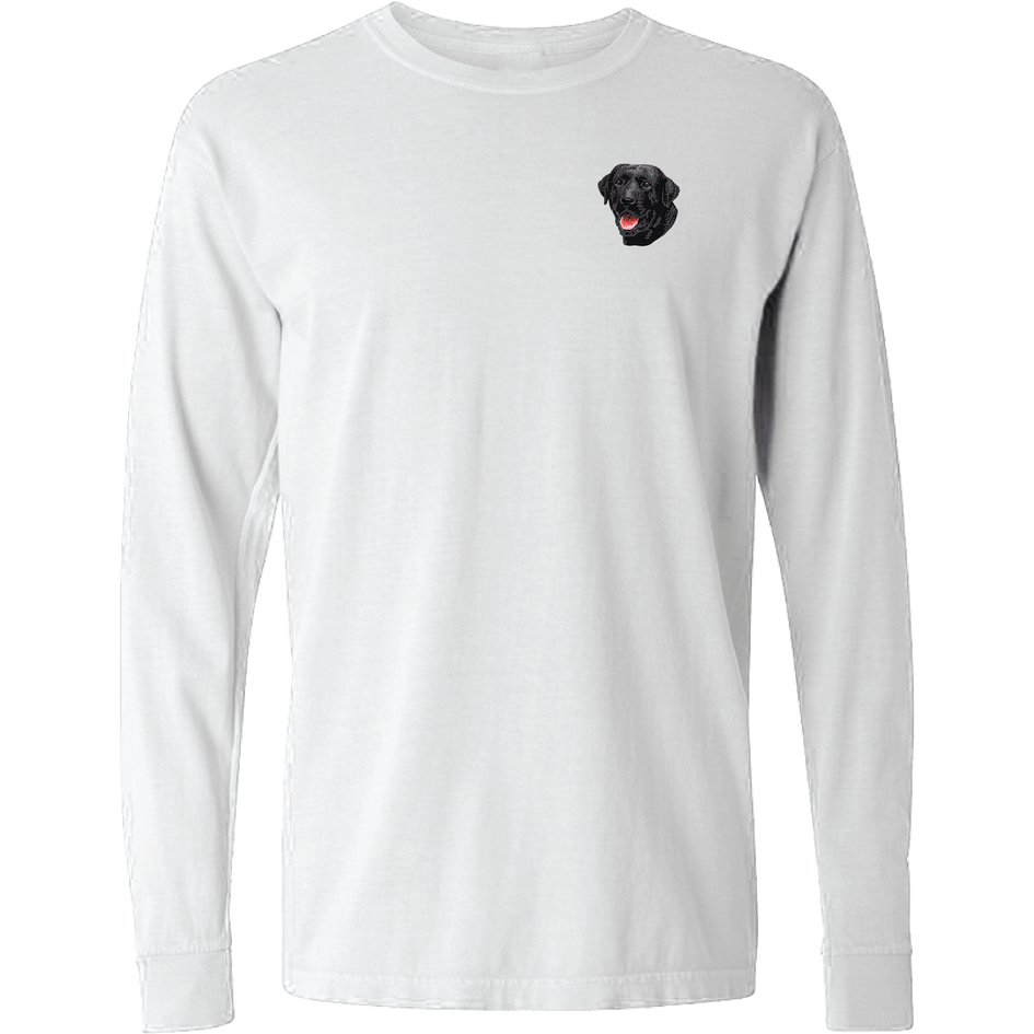 Labrador Retriever Embroidered Classic Long Sleeve Shirt