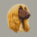 Afghan Hound Embroidered Classic Long Sleeve Shirt