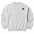 Afghan Hound Embroidered Mock Neck Sweatshirt