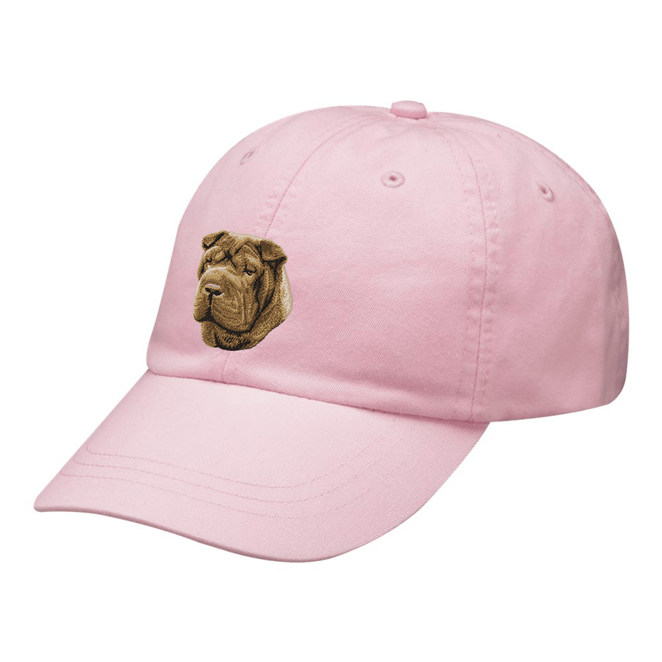 Chinese Shar-pei Embroidered Baseball Cap