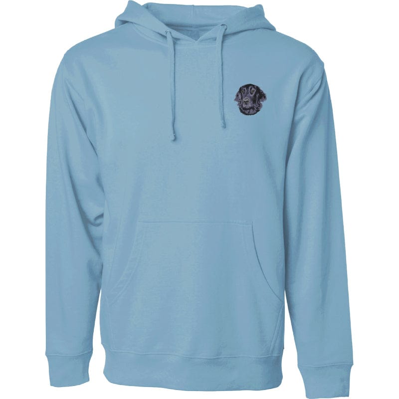 Flat-Coated Retriever Embroidered Sweatshirt Hoodie