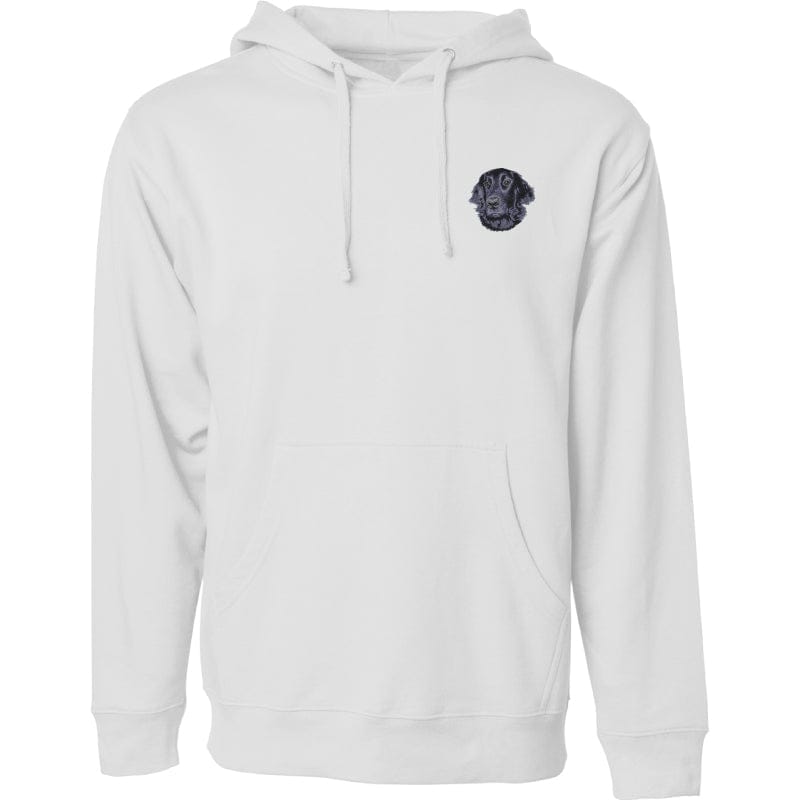 Flat-Coated Retriever Embroidered Sweatshirt Hoodie