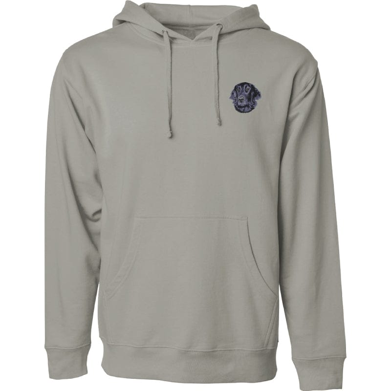 Flat-Coated Retriever Embroidered Sweatshirt Hoodie