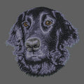 Flat-Coated Retriever Embroidered Women's Fleece Jacket