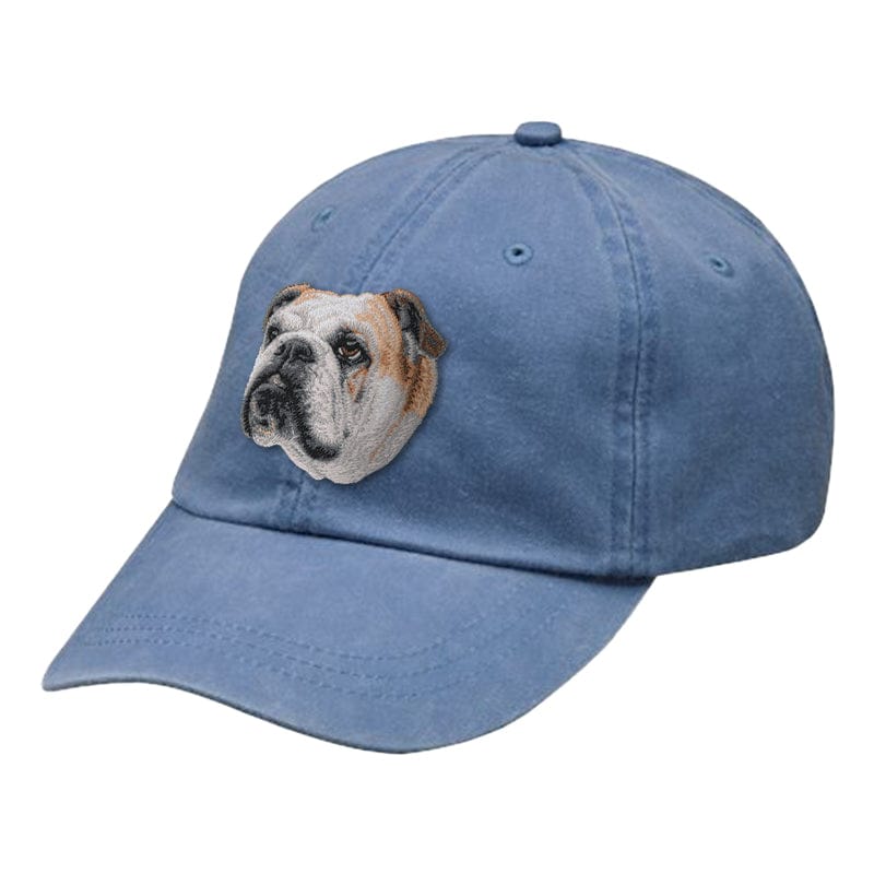 Bulldog Embroidered Baseball Cap