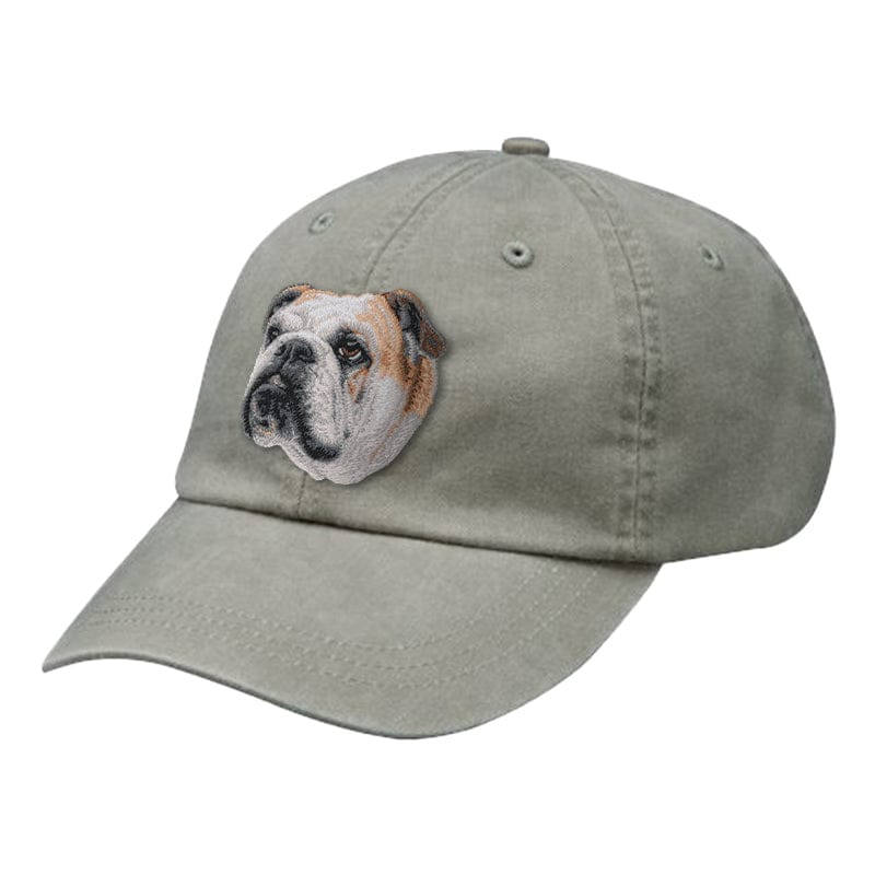Bulldog Embroidered Baseball Cap
