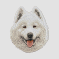 Samoyed Embroidered Classic Long Sleeve Shirt