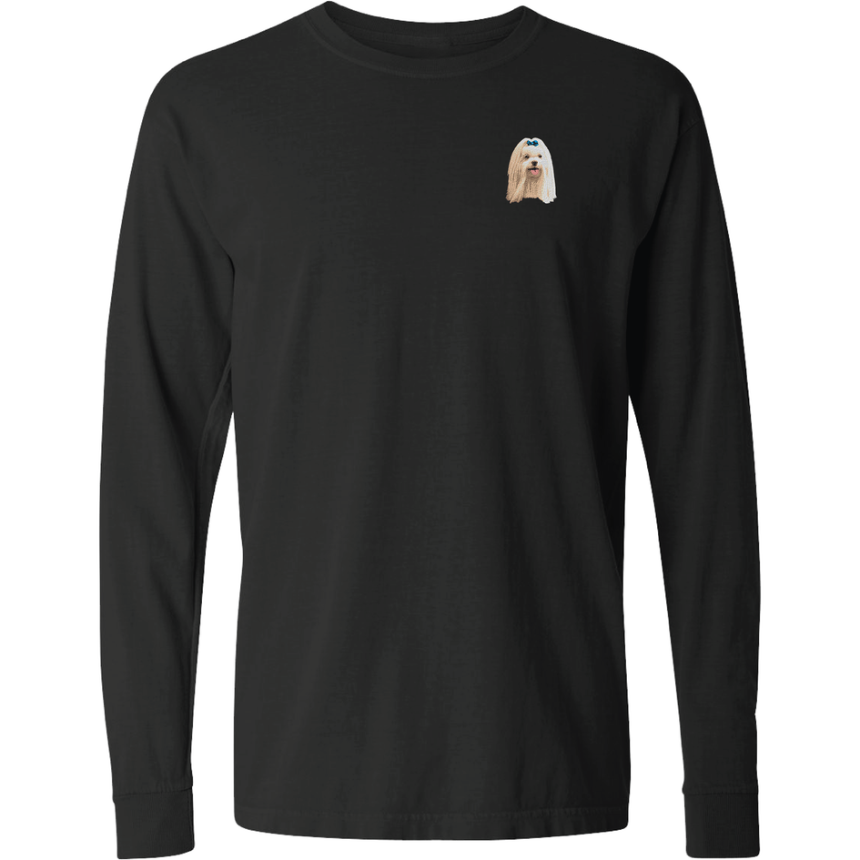 Maltese Embroidered Classic Long Sleeve Shirt