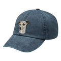 Whippet Embroidered Baseball Cap