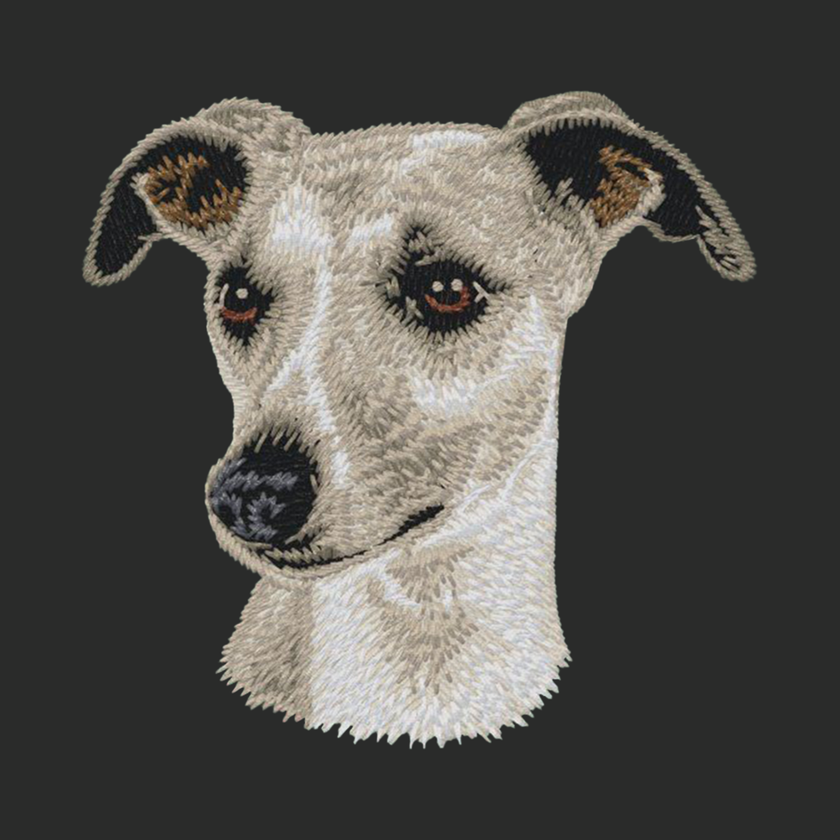 Whippet Embroidered Classic Long Sleeve Shirt