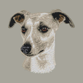 Whippet Embroidered Classic Long Sleeve Shirt