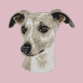 Whippet Embroidered Baseball Cap
