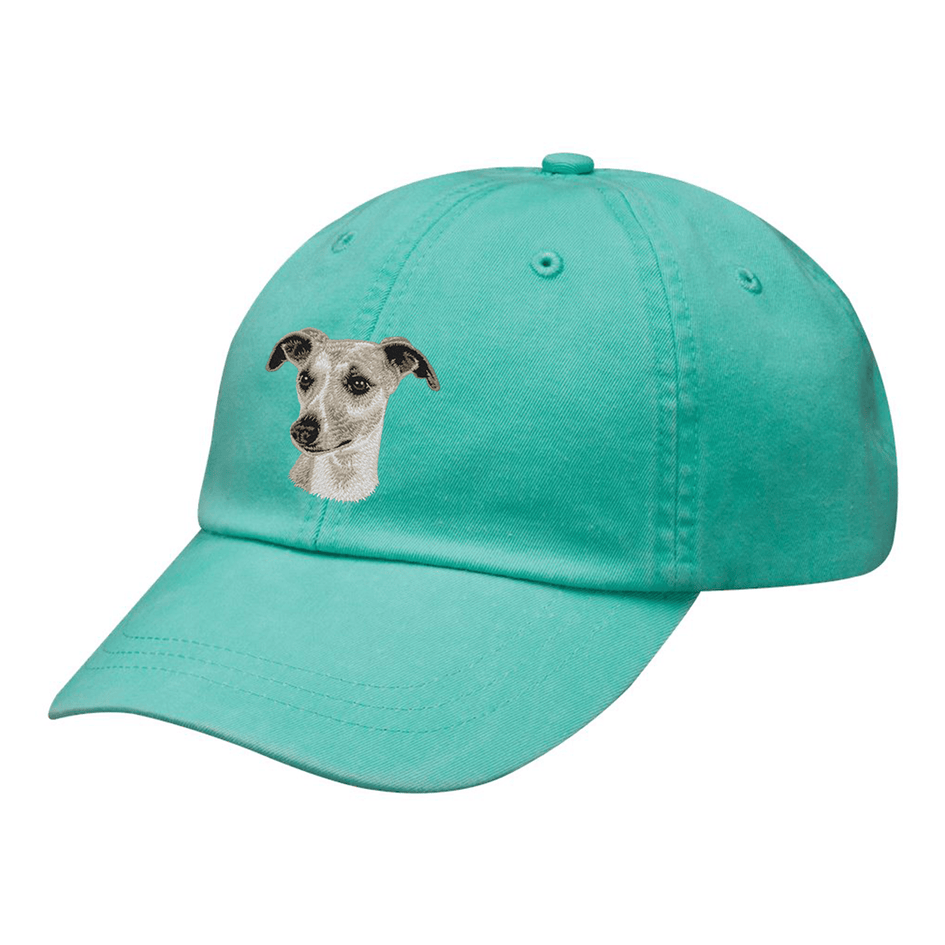 Whippet Embroidered Baseball Cap