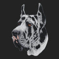 Great Dane Embroidered Sweatshirt Hoodie