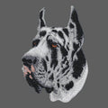 Great Dane Embroidered Women's Fleece Jacket