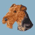 Airedale Terrier Embroidered Sweatshirt Hoodie