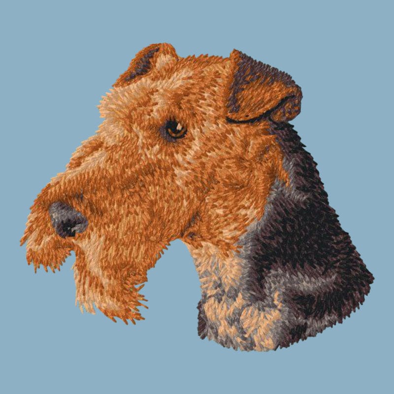 Airedale Terrier Embroidered Sweatshirt Hoodie