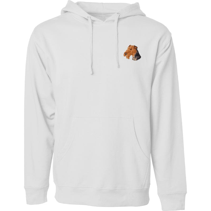 Airedale Terrier Embroidered Sweatshirt Hoodie