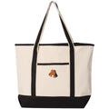 Airedale Terrier Embroidered Tote