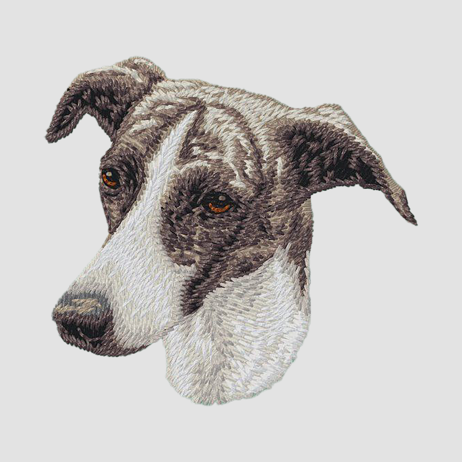 Greyhound Embroidered Classic Long Sleeve Shirt
