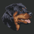 Rottweiler Embroidered Crossbody Bag