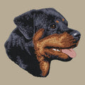 Rottweiler Embroidered Crossbody Bag