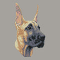 Great Dane Embroidered Sweatshirt Hoodie
