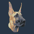 Great Dane Embroidered Wearable Blanket