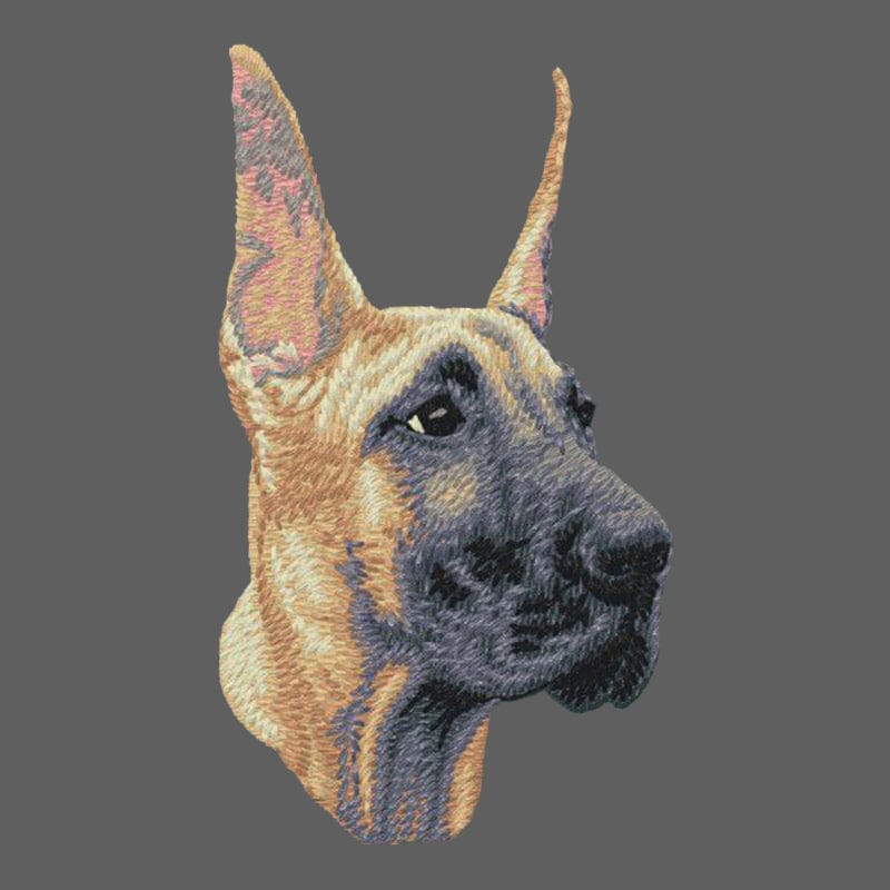 Great Dane Embroidered Women's Fleece Jacket