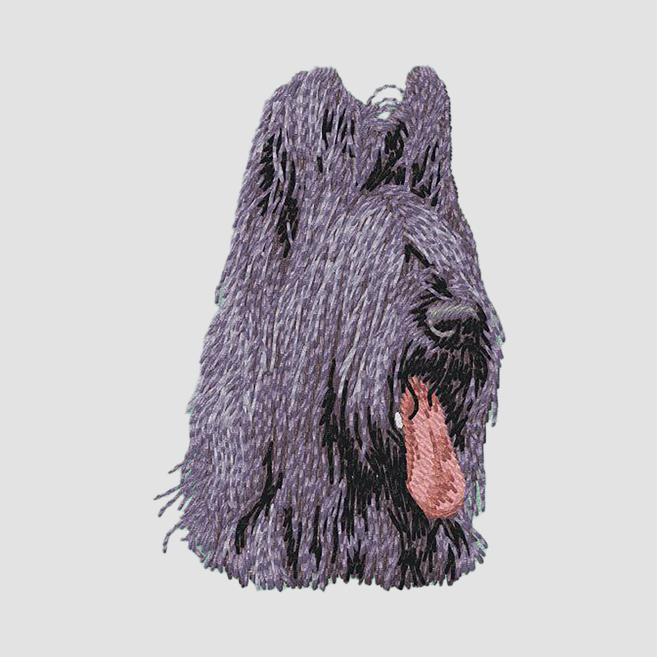 Briard Embroidered Classic Long Sleeve Shirt