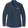 Newfoundland Embroidered Women's Denim Shirt