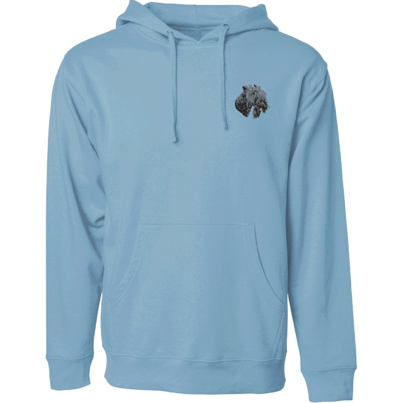 Kerry Blue Terrier Embroidered Sweatshirt Hoodie