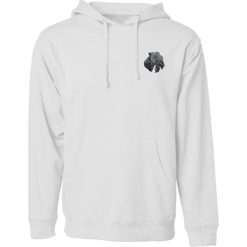 Kerry Blue Terrier Embroidered Sweatshirt Hoodie