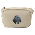 Kerry Blue Terrier Embroidered Crossbody Bag