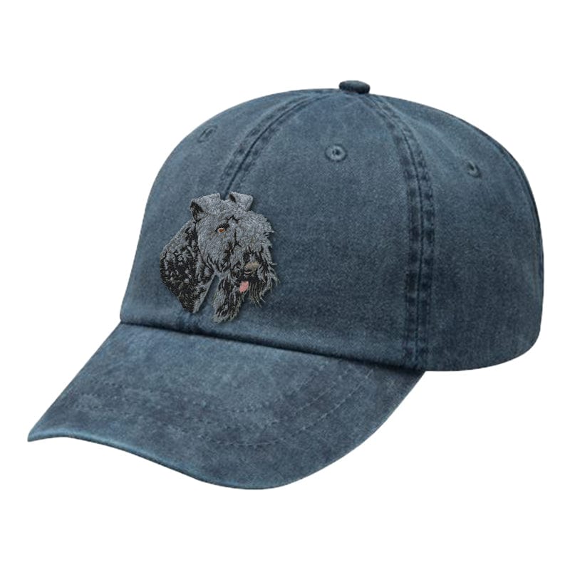 Kerry Blue Terrier Embroidered Baseball Cap