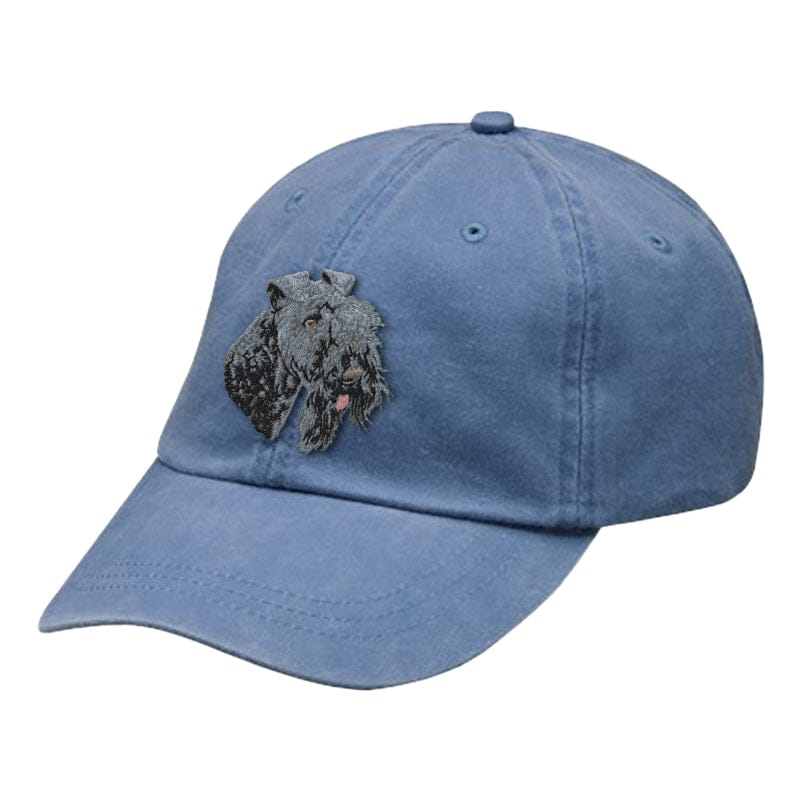 Kerry Blue Terrier Embroidered Baseball Cap