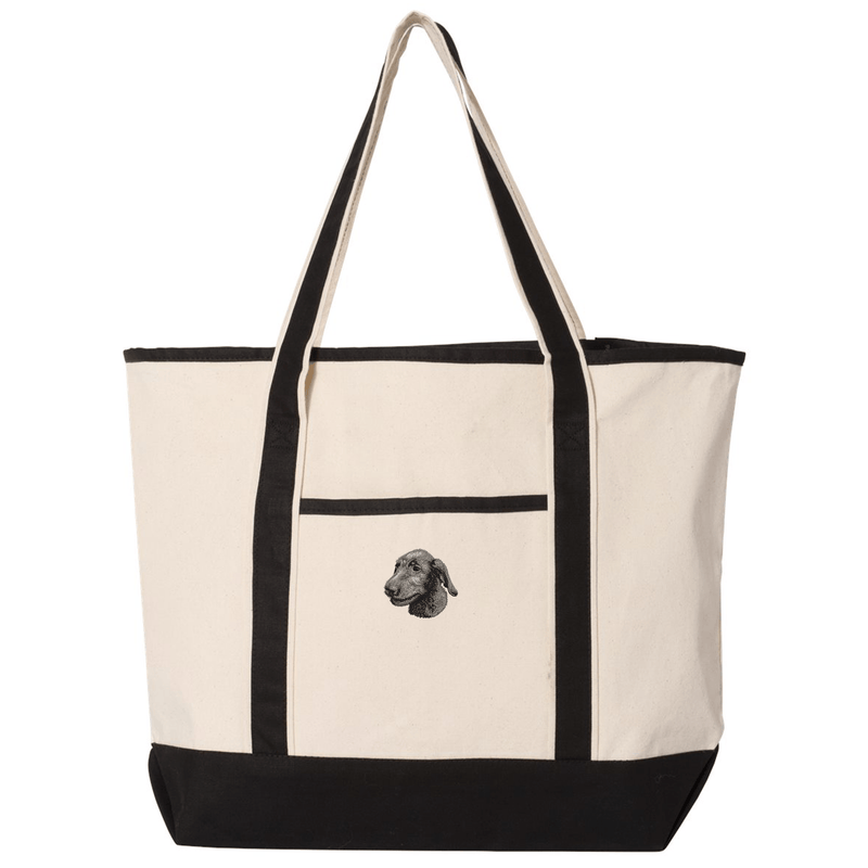 Irish Wolfhound Embroidered Tote