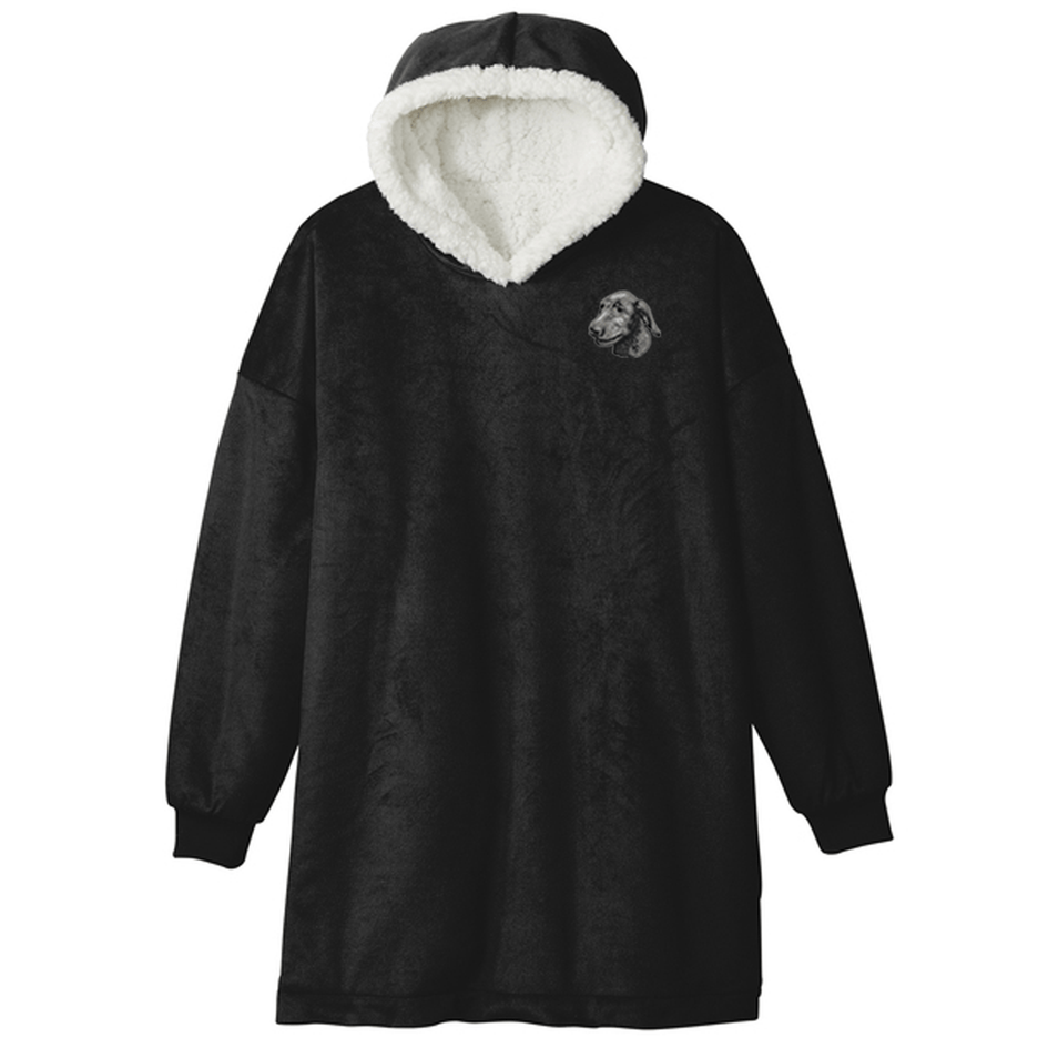 Irish Wolfhound Embroidered Wearable Blanket