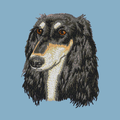 Saluki Embroidered Classic Long Sleeve Shirt