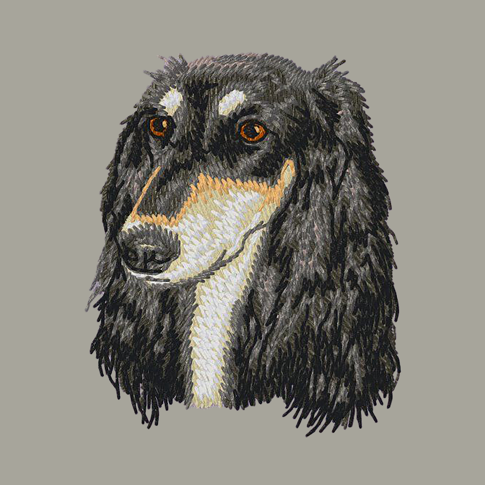 Saluki Embroidered Classic Long Sleeve Shirt