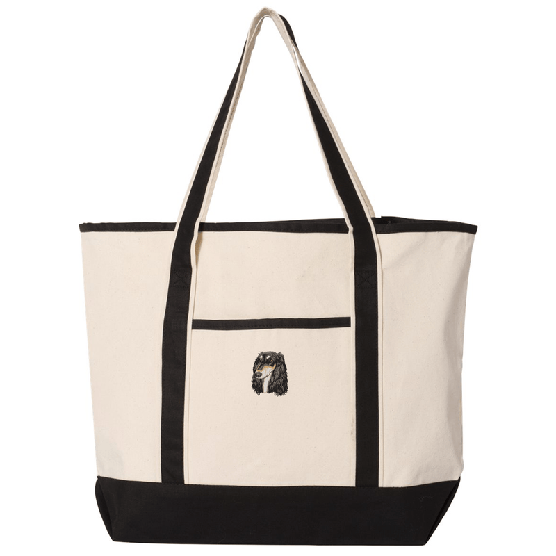 Saluki Embroidered Tote