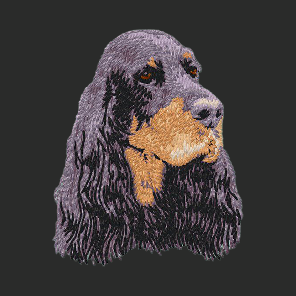 Gordon Setter Embroidered Classic Long Sleeve Shirt