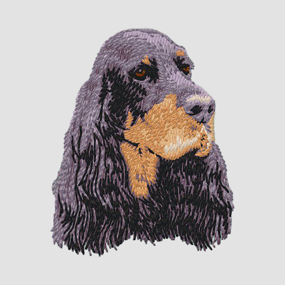 Gordon Setter Embroidered Classic Long Sleeve Shirt